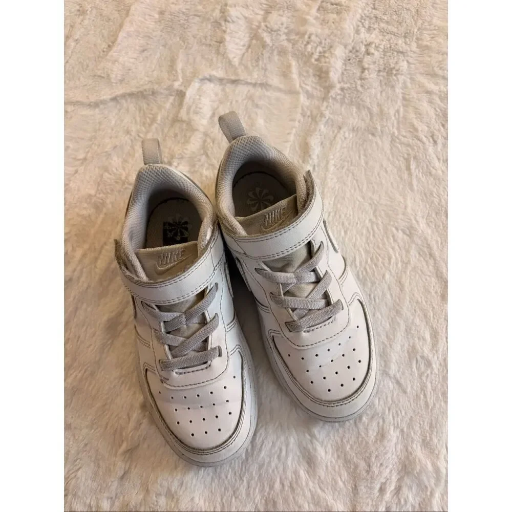 Nike court borough low recraft white size 10C